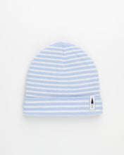 Lade das Bild in den Galerie-Viewer, Babymütze Treeanie Folded Baby Bamboo light blue
